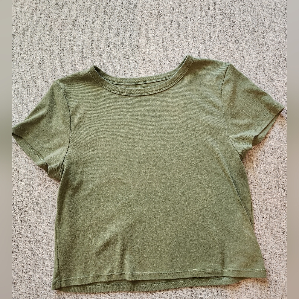 America Eagle Cropped Tee